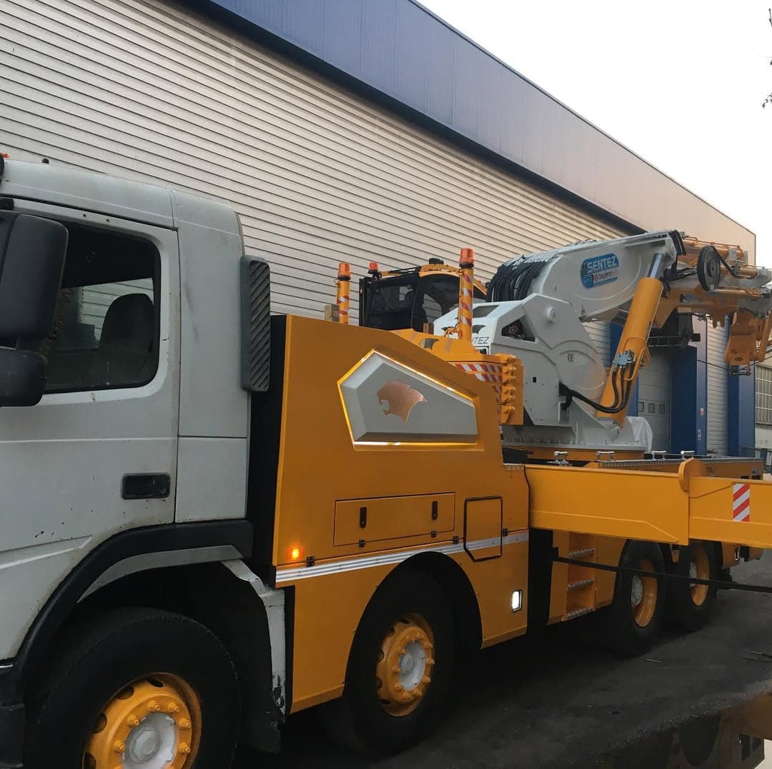 Katlanır Bomlu Vinçler HS 135 L7+L5 kucuk gorsel 3
