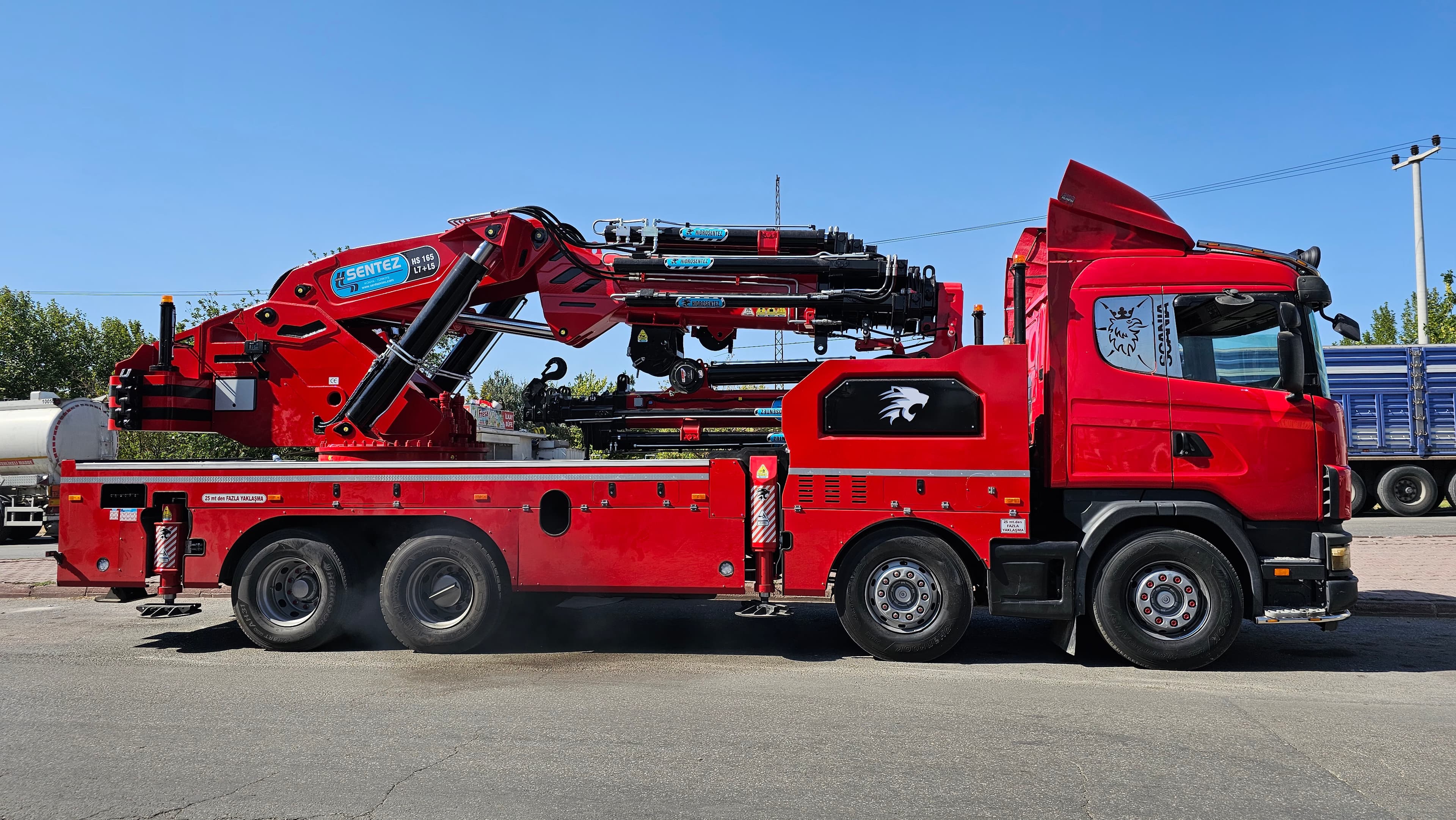 Katlanır Bomlu Vinçler HS 165 L7+L5 kucuk gorsel 2
