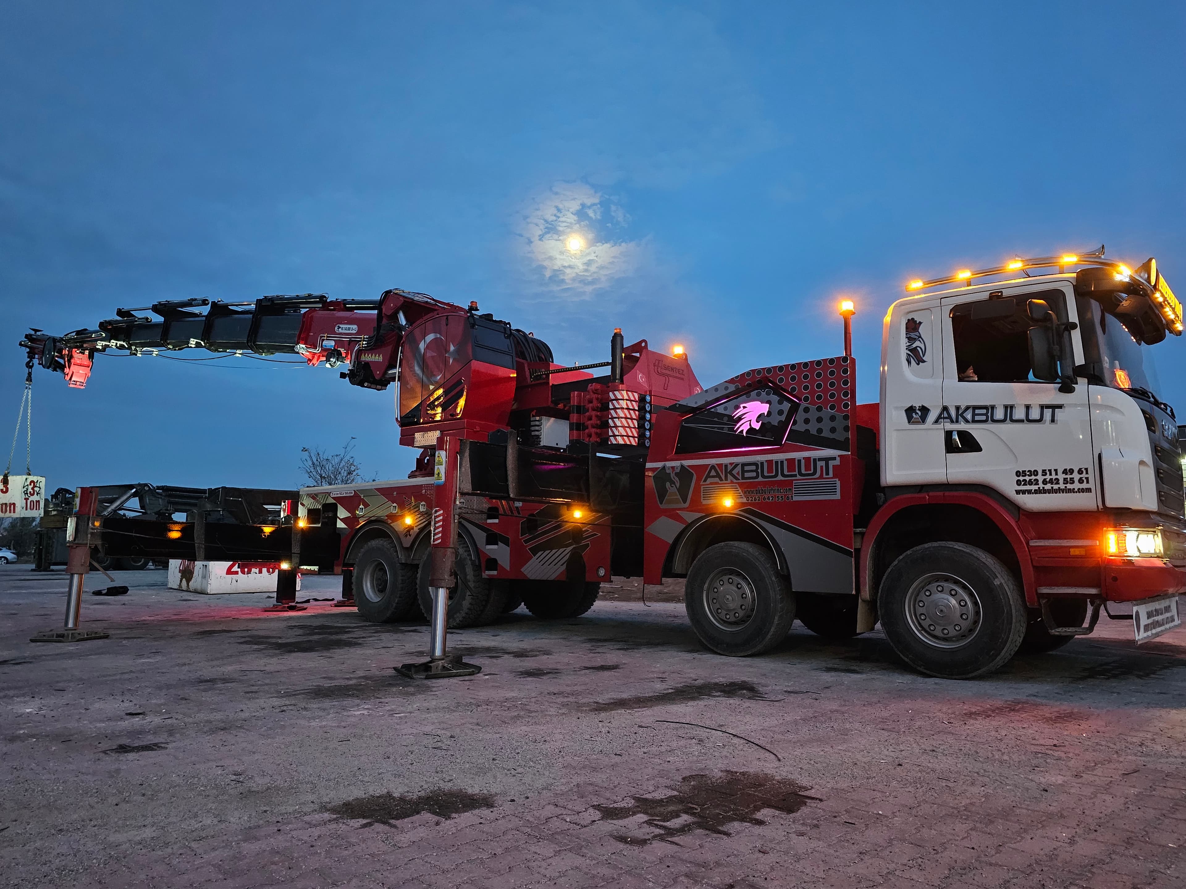 Katlanır Bomlu Vinçler HS 240 L8+L5 kucuk gorsel 3