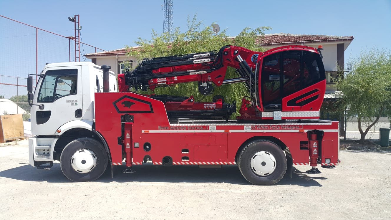 Katlanır Bomlu Vinçler HS 75 6+4 DİNGİL ÜSTÜ kucuk gorsel 2
